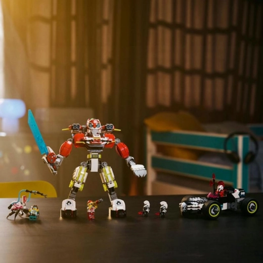 Kolm LEGO minifiguuri