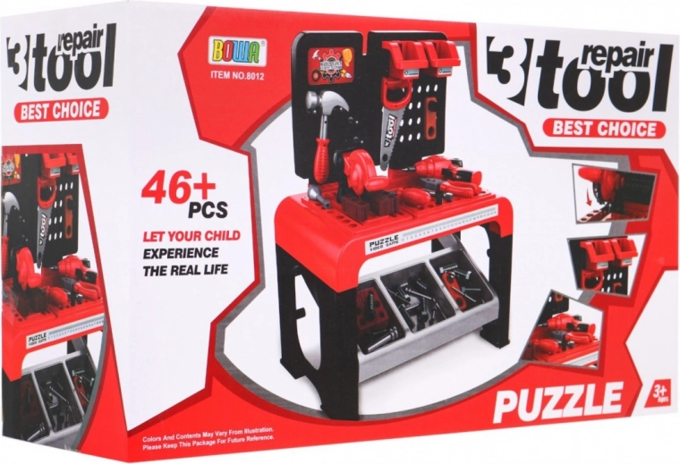 46‑piece tool set for little builders