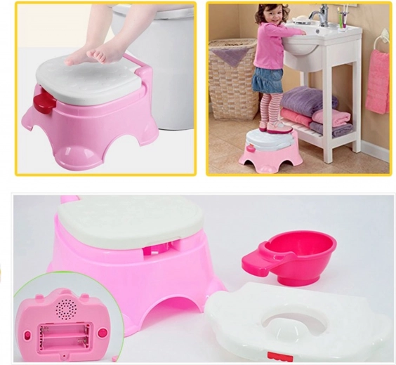 3-ühes: pott, astmelaud ja iste