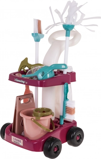 Stabiilne koristuskäru rikkaliku varustusega