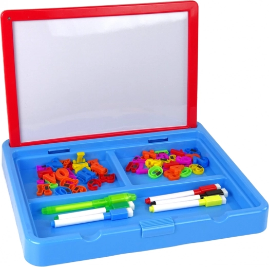 Magnetic alphabet and numbers