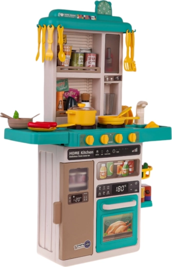 Realistlik kokkamine tulede, helide ja auruga