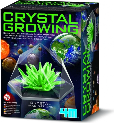Easy growing of real crystals