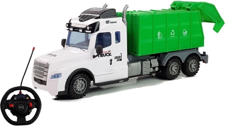 Realistic garbage collection action