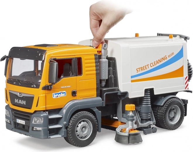 Opening MAN cab and detailed workmanship