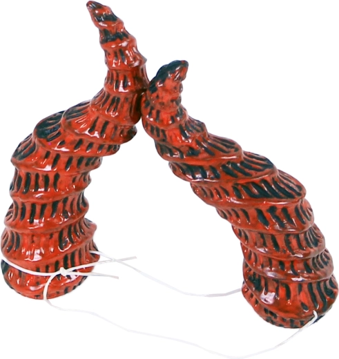 Elastic headband horns for a quick transformation