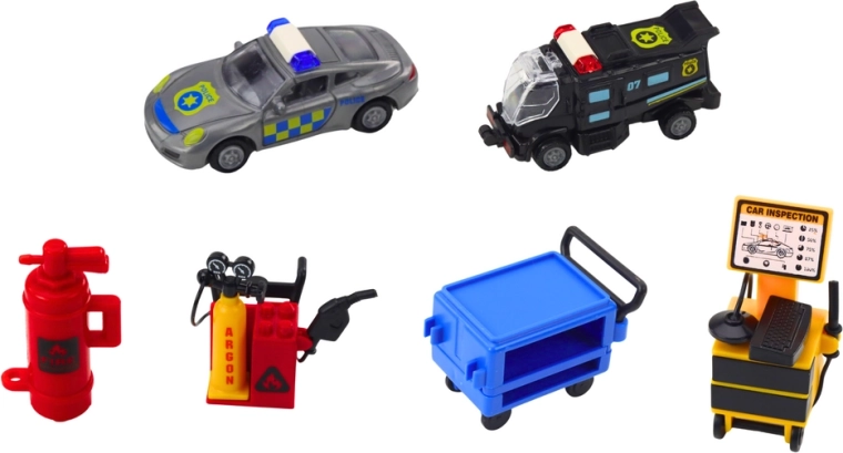 Rich set of accessories