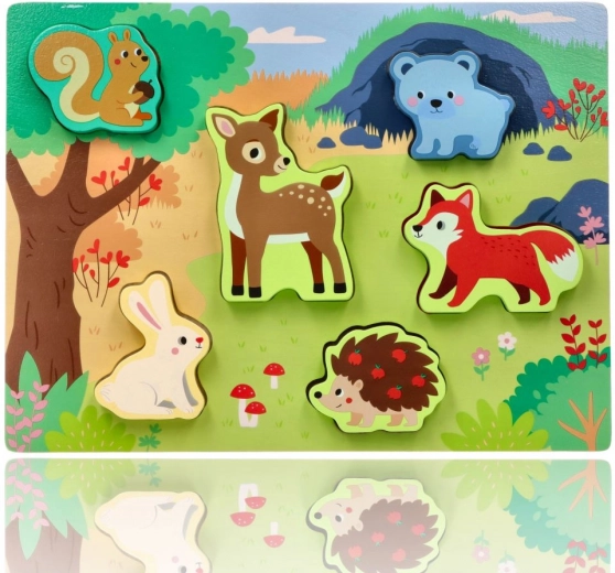 Värvilised metsloomad, mis lapsi köidavad