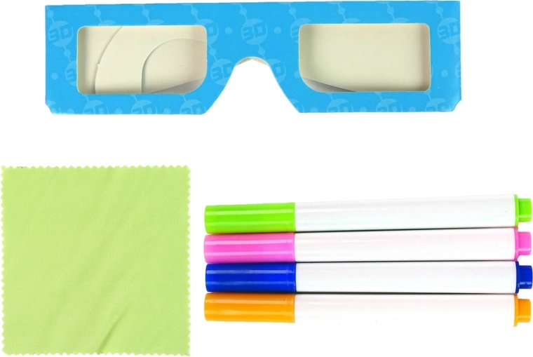 3D experience with glasses