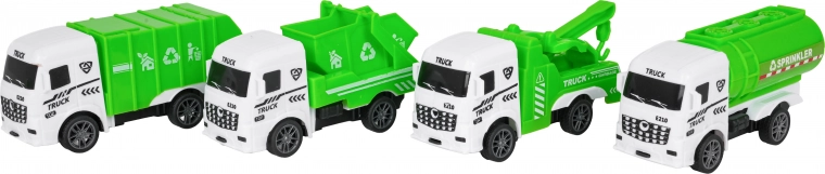 Four city vehicles in one set