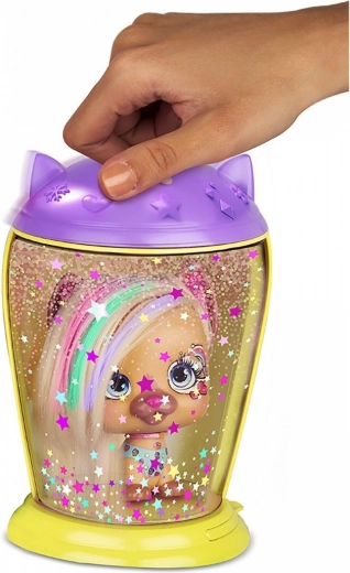 Sädeluskapsel maagilise glitter-efekti jaoks