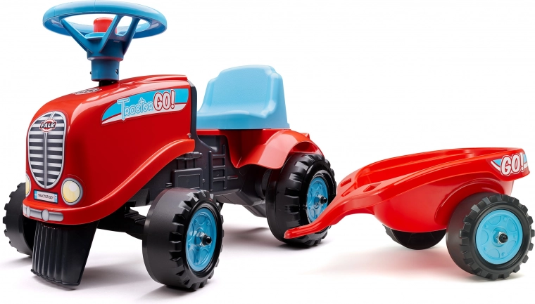 Easy steering and horn on the wheel
