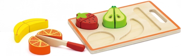 Täielik komplekt lõikelaua ja noaga