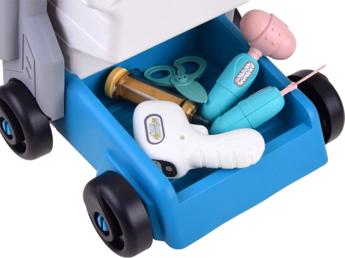 Liikuv käru panipaigakapi ja sahtliga