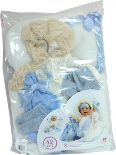 3-osaline komplekt nuku täielikuks hoolduseks