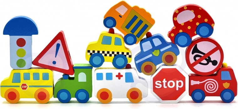 Õppimine läbi mängu: sõidukid ja liiklusmärgid