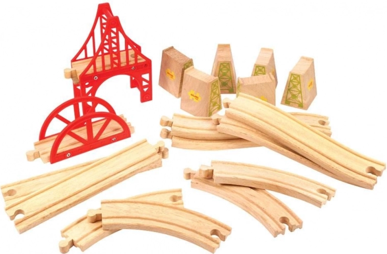 Build elevated tracks and bridges