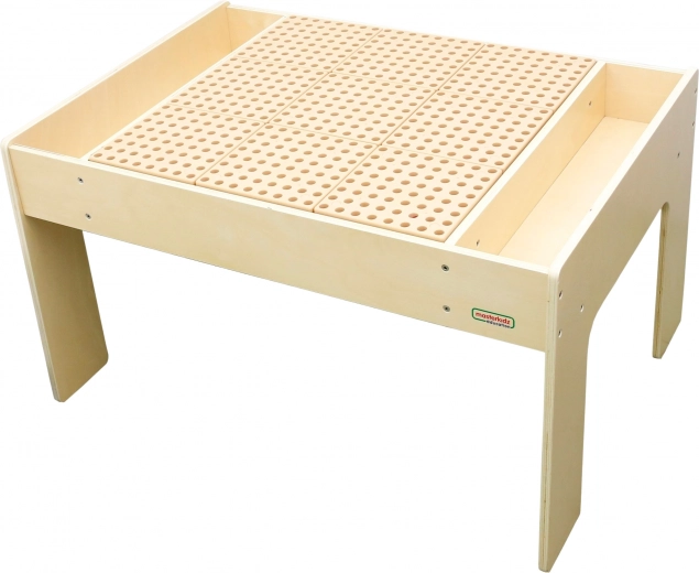 Integrated side trays for tidiness and quick changes