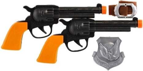 Püstolipaar põnevusmänguks