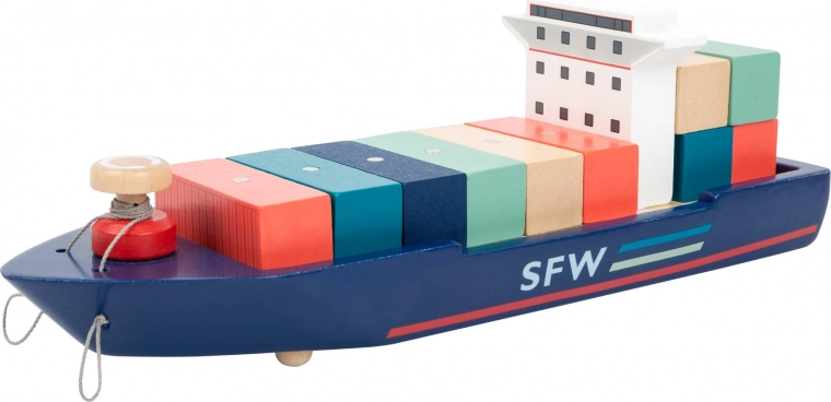 Konteinerlaev pukseerijatega