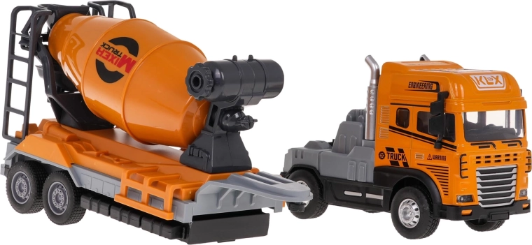 Pöörlev trummel ja eemaldatav haagis