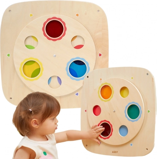 Pöörlev ketas värvide segamiseks