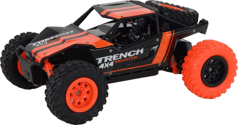 4x4 drive and large off-road tires