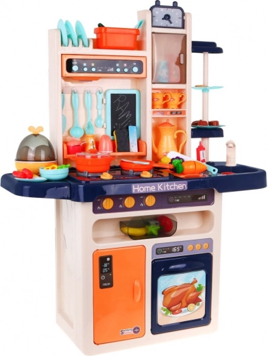 Interactive burner with steam and sounds