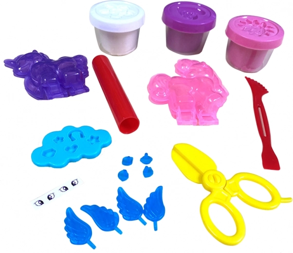 Võlumaailma ükssarvikute teema komplekt