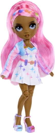 Poseable doll with detailed outfit
