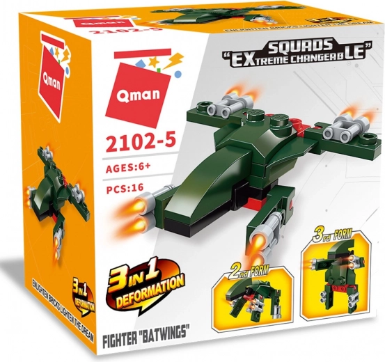 3-in-1: build, rebuild, combine