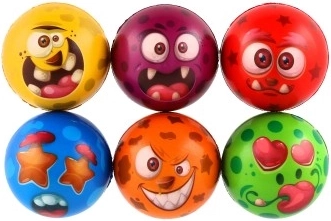 Lõbusad värvid ja ilmekad näod