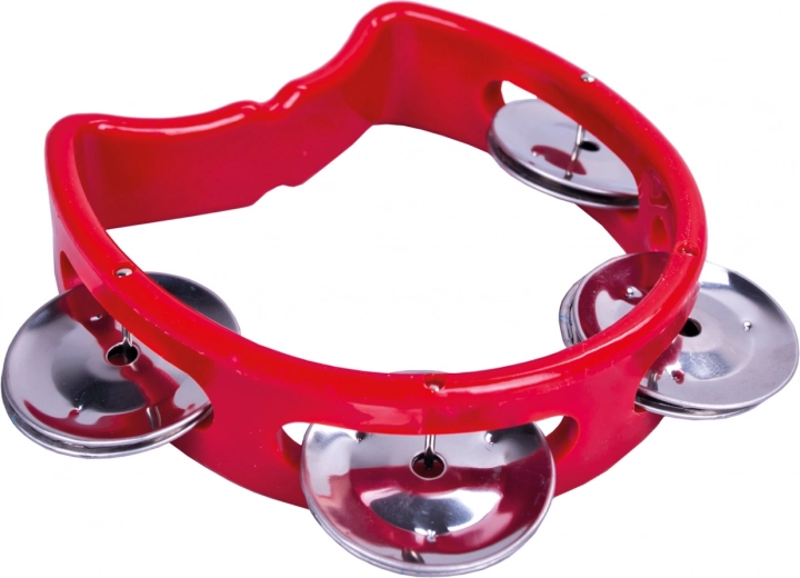 Tambourine with a comfortable grip