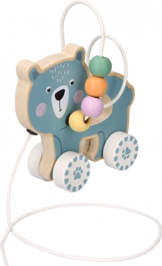 Tõmmatav mänguasi inspireeriva disainiga