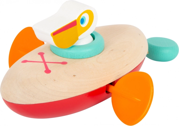 Wind-up mechanism and rotating paddles