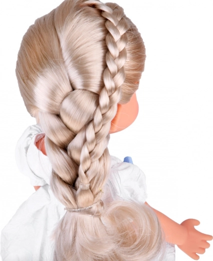 Pikad blondid juuksed kammimiseks