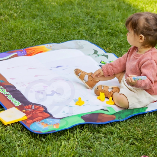 Water drawing without mess