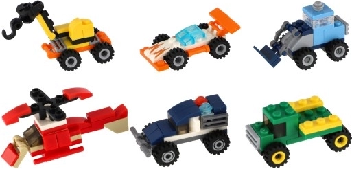 Loominguline sõidukite segu igas kuulis