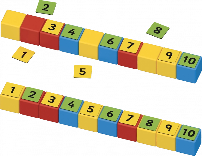 Värviline õppimine: paaris- ja paaritud numbrid