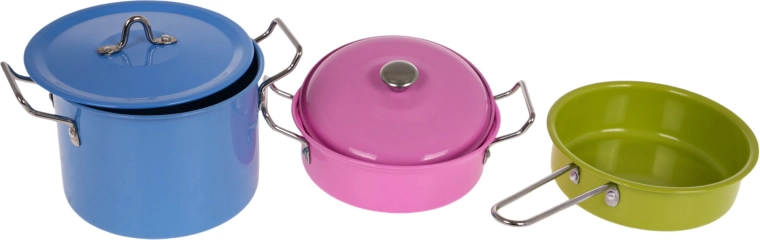 Vastupidav metallnõude komplekt