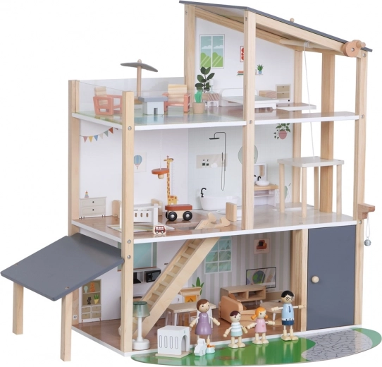 Töötav lift ja katuseterrass veelgi lõbusamaks mänguks