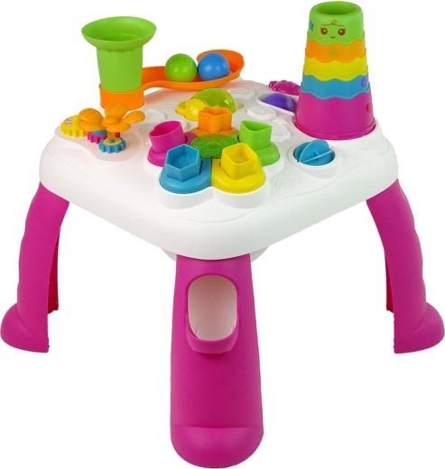 Light-up shape sorter for smart learning