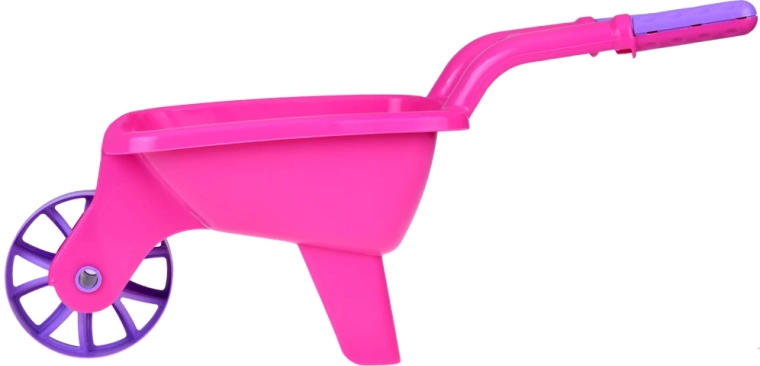Lightweight kids’ wheelbarrow for easy handling