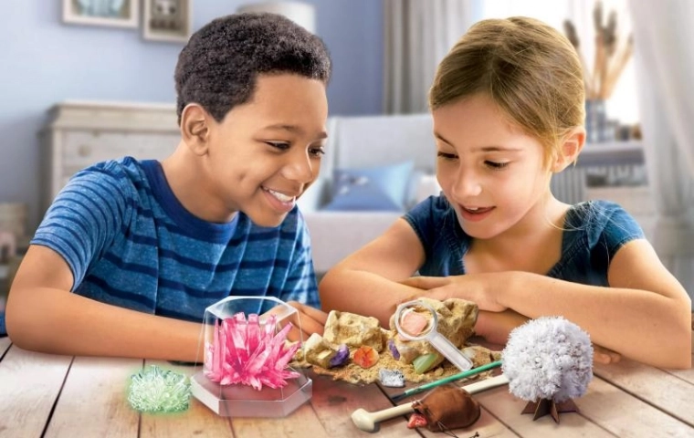 Grow and display crystals