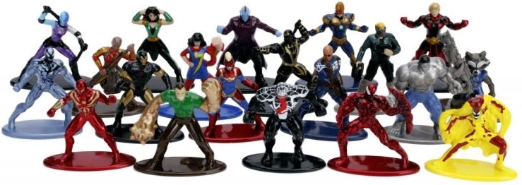 20 unikaalset tegelast ühes komplektis