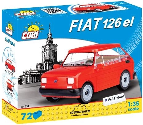 Ikooniline FIAT 126p mõõtkavas 1:35