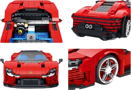 Detailne mootoriruum ja sportlik välimus