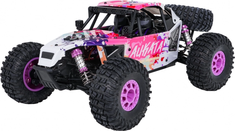 Large anti-slip tires and high ground clearance