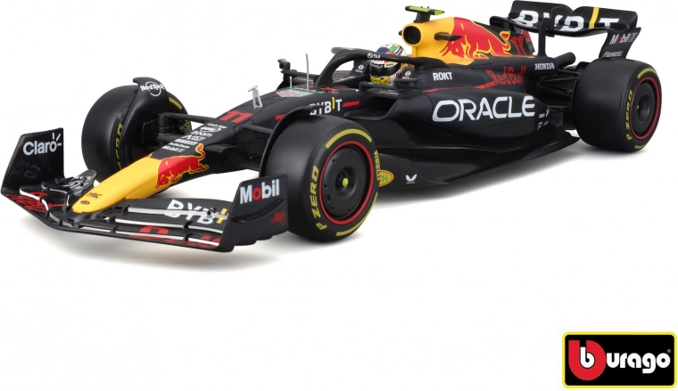 Faithful RB19 detailing in 1:18 scale