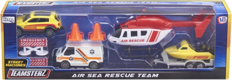 Complete rescue equipment in one set